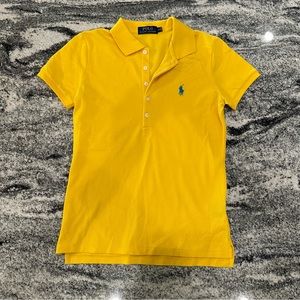 RALPH LAUREN Women Polo Neck T-Shirt Size M